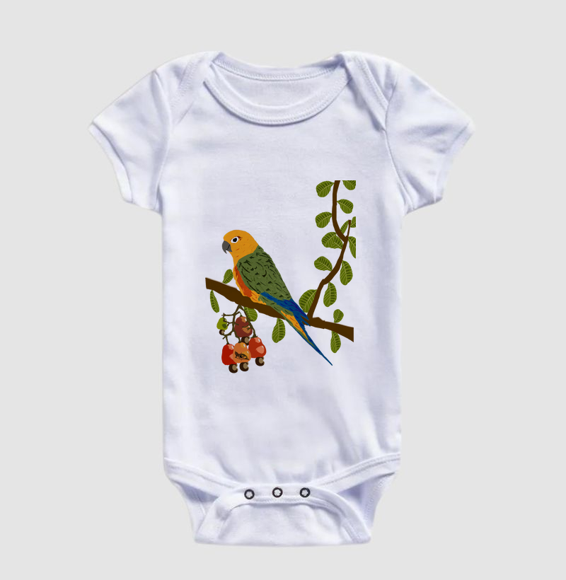 Camiseta Jandaia e Caju