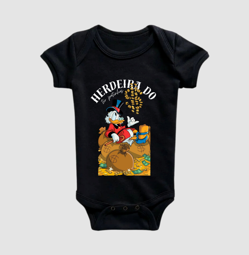 Herdeira do Tio Patinhas - Letra branca