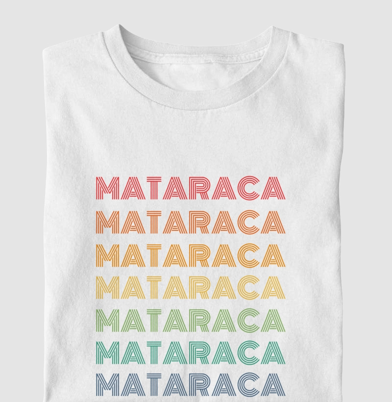 Mataraca Letreiro Retrô