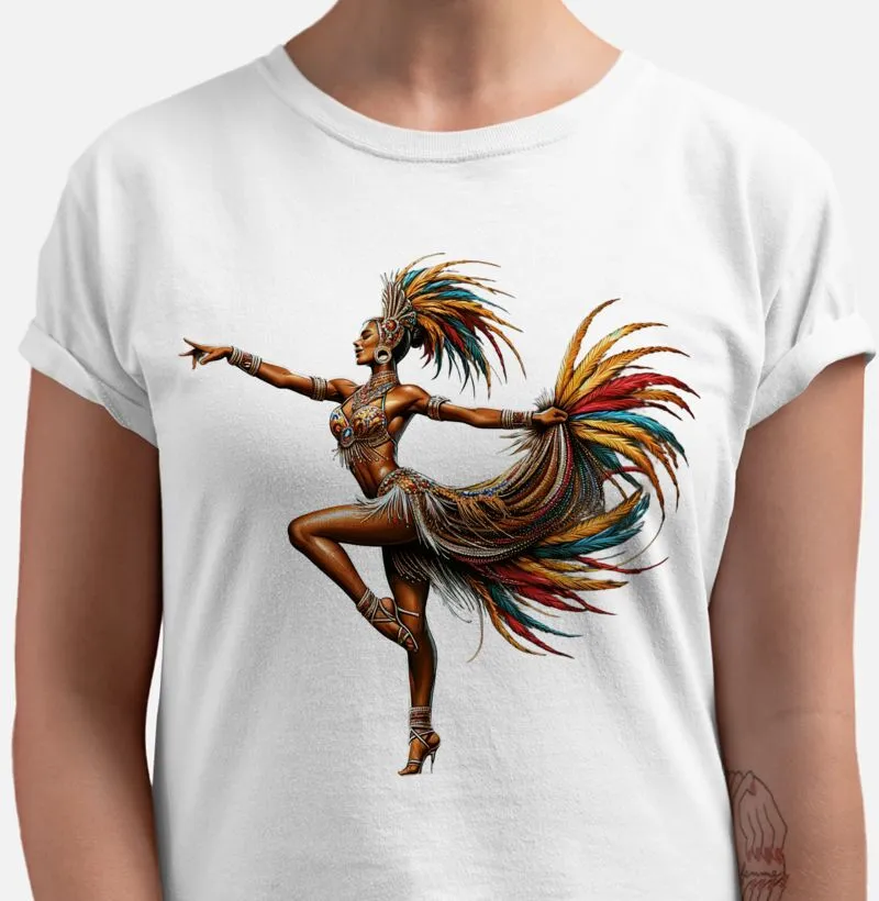 Passista Carnaval em Pose