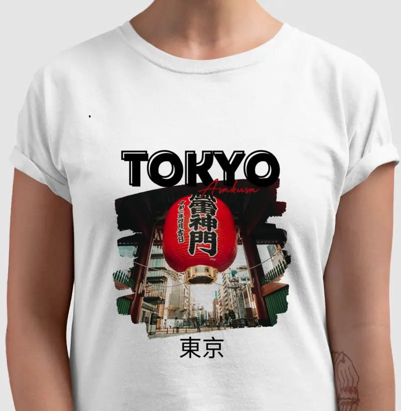Camiseta Tokyo Asakusa- Feminina/Masculina