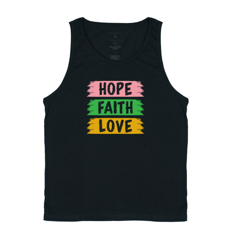 Hope, faith, Love