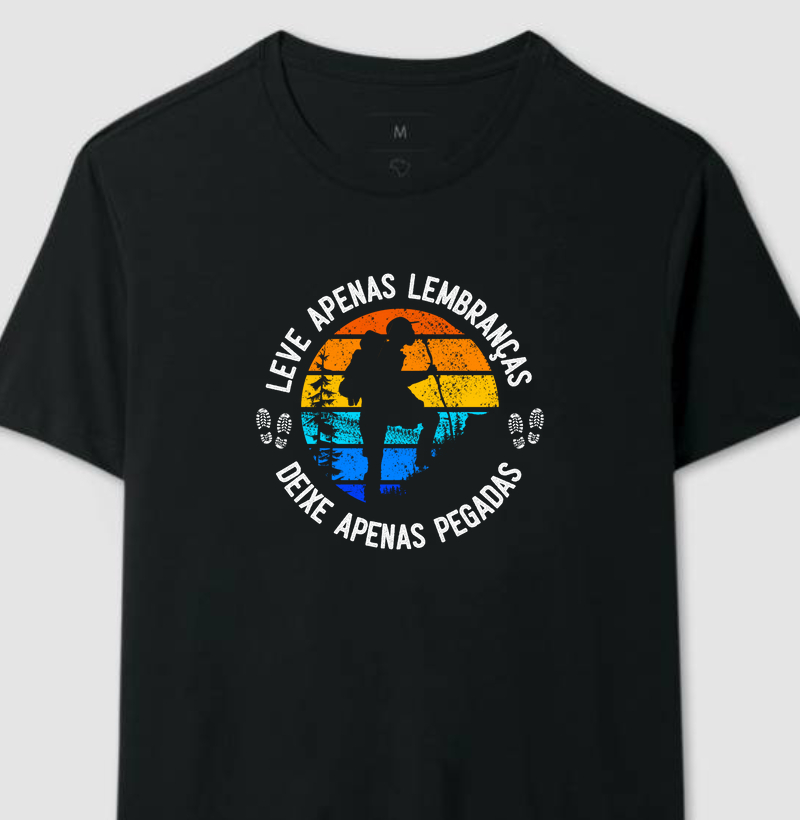Camiseta Apenas pegadas