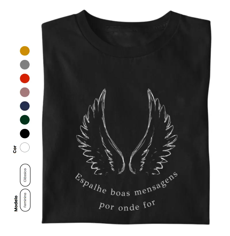 Espalhe boas mensagens por onde for