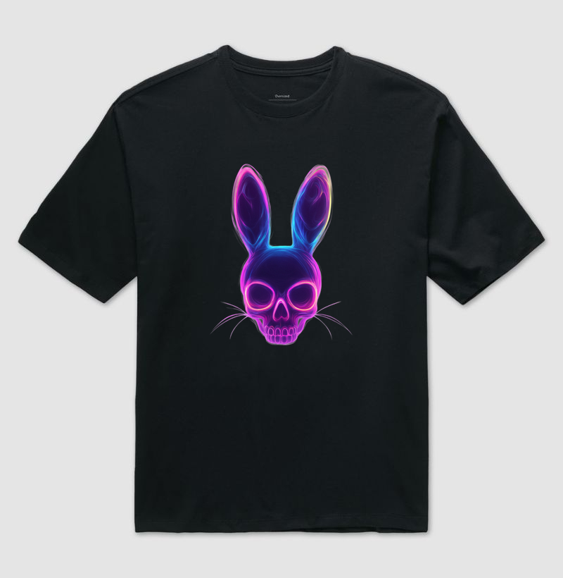 Neon dark rabbit