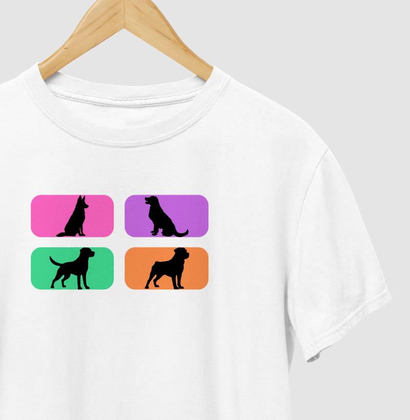 Camiseta Dog Colors
