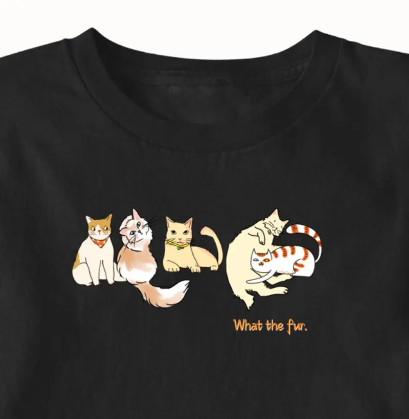 What the fur - tons escuros