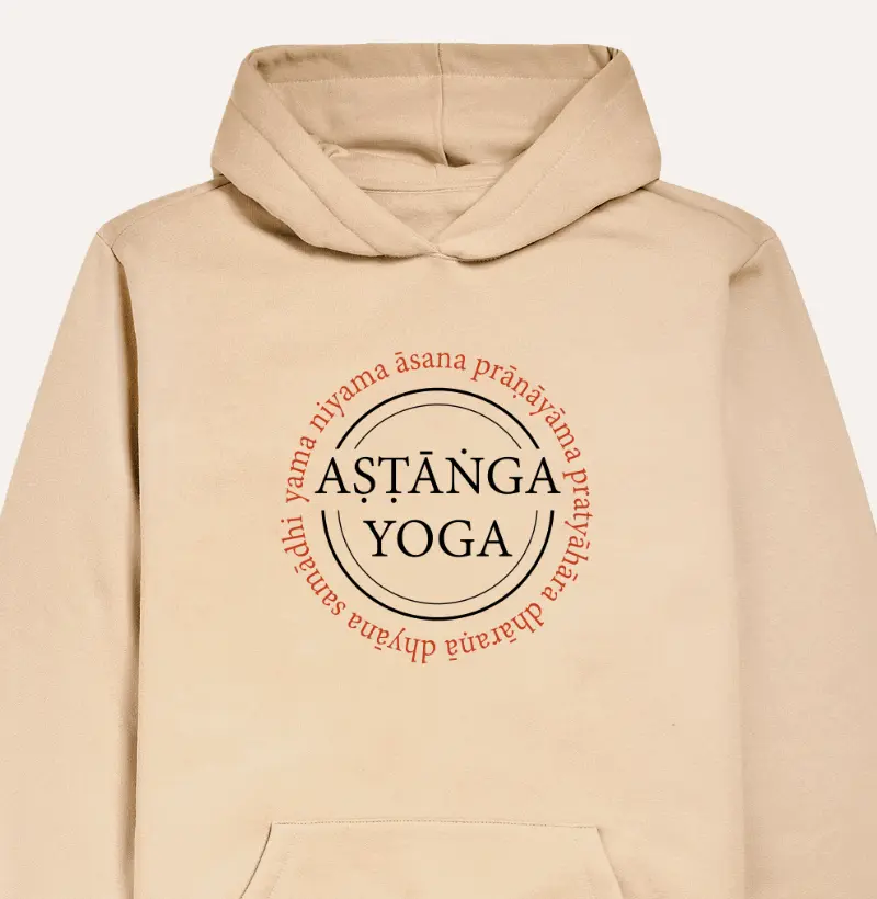  As 8 Partes do Astanga Yoga (hoodie)