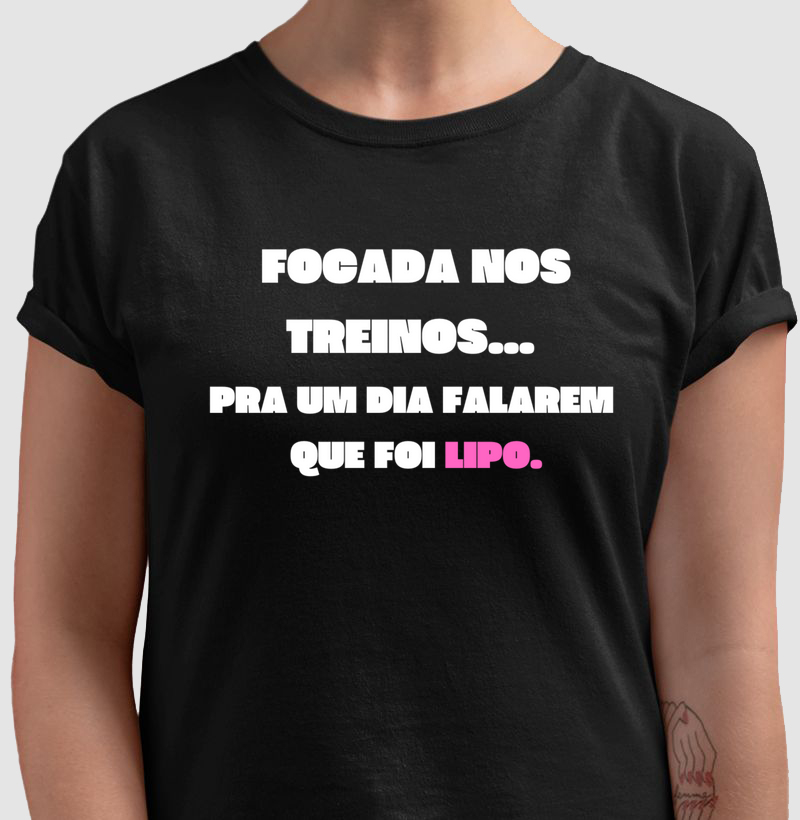 Camiseta Focada nos Treinos