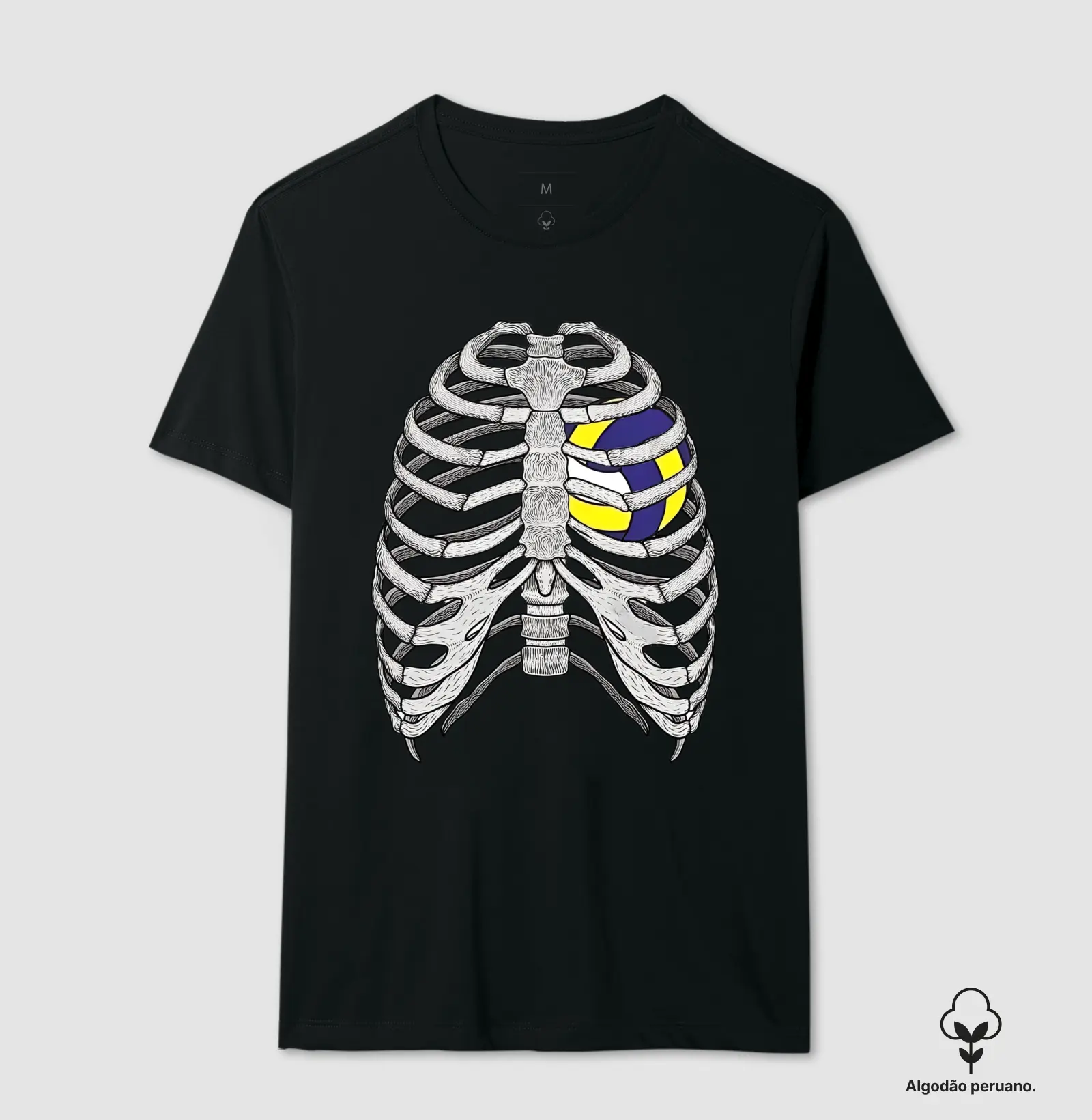Camiseta Premium Voleibol no Peito