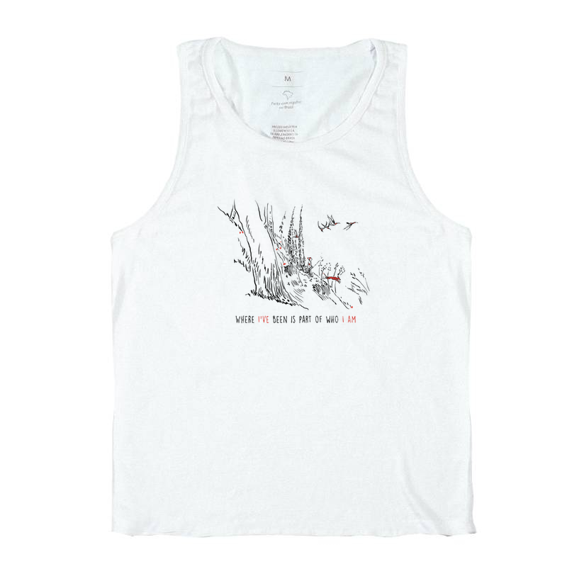 Camiseta -Who I am (Natureza e Trilha)