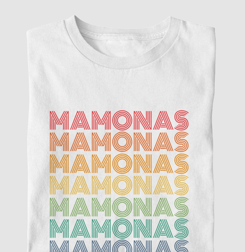 Mamonas Letreiro Retrô