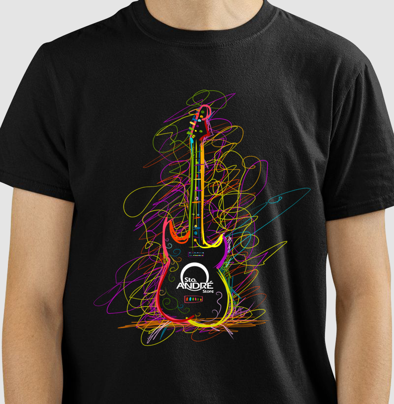 Guitarra neon - Sto André