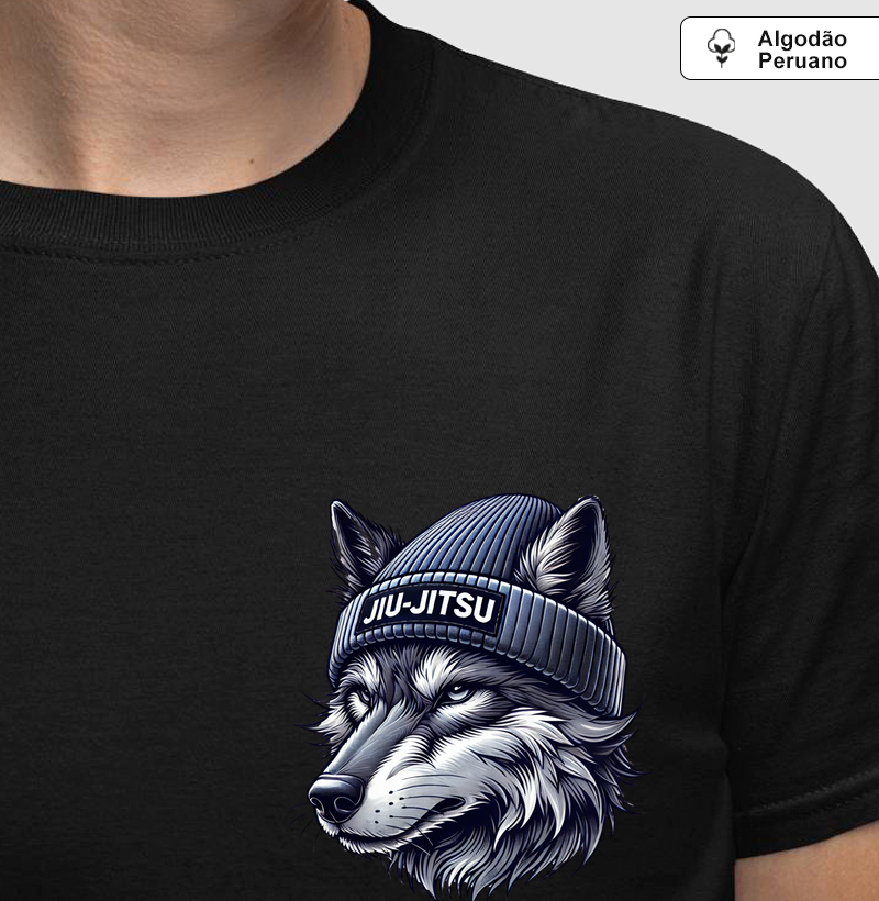 Lobo Touca - Jiu-Jitsu Lifestyle - Algodão Peruano