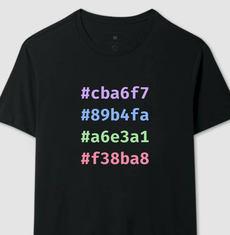 Catppuccin Hexadecimal Colors