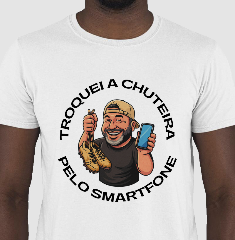 Troquei a chuteira pelo smartfone