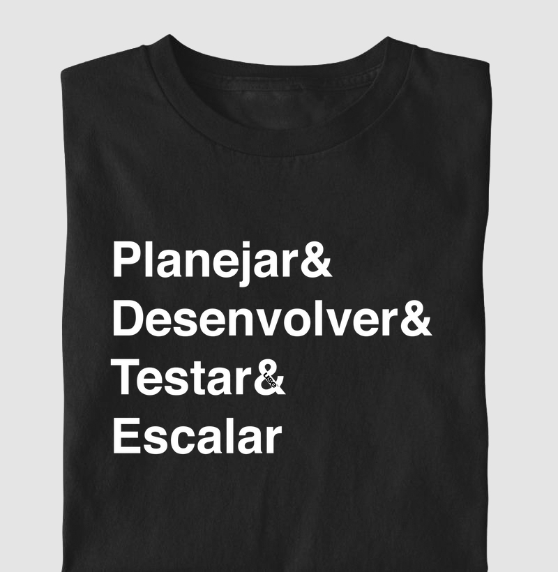 “Planejar & Desenvolver & Testar & Escalar” T.I