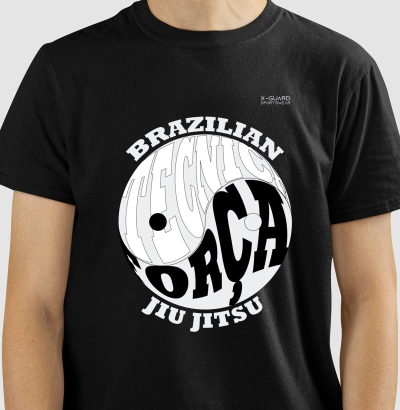 Forca e Tecnica Jiu Jitsu
