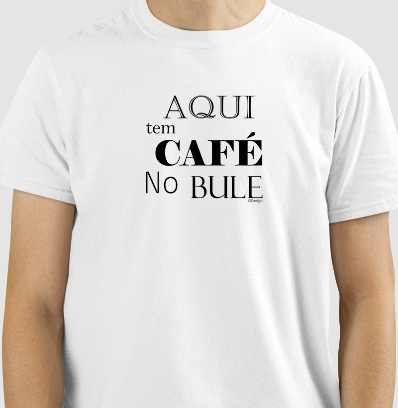 Camiseta Café no bule
