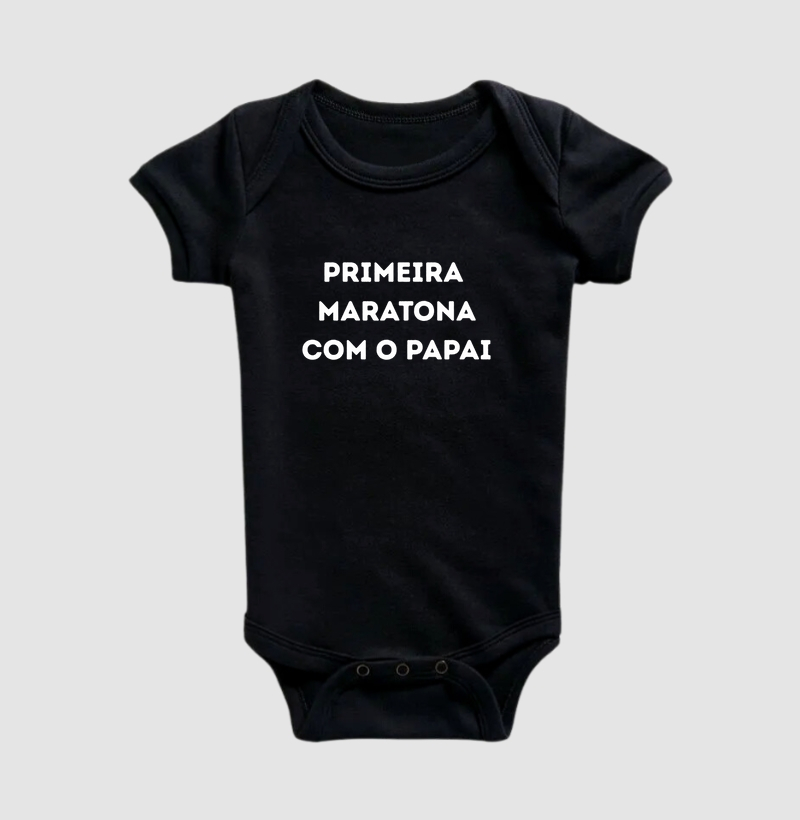 Primeira Maratona com o papai