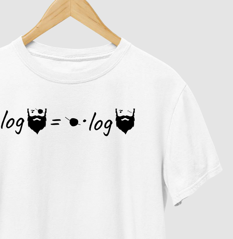 Camiseta Logaritmo