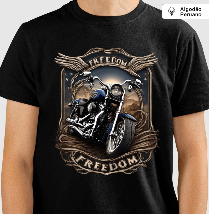 Supreme Freedom Ride ( tecido algodão peruano )