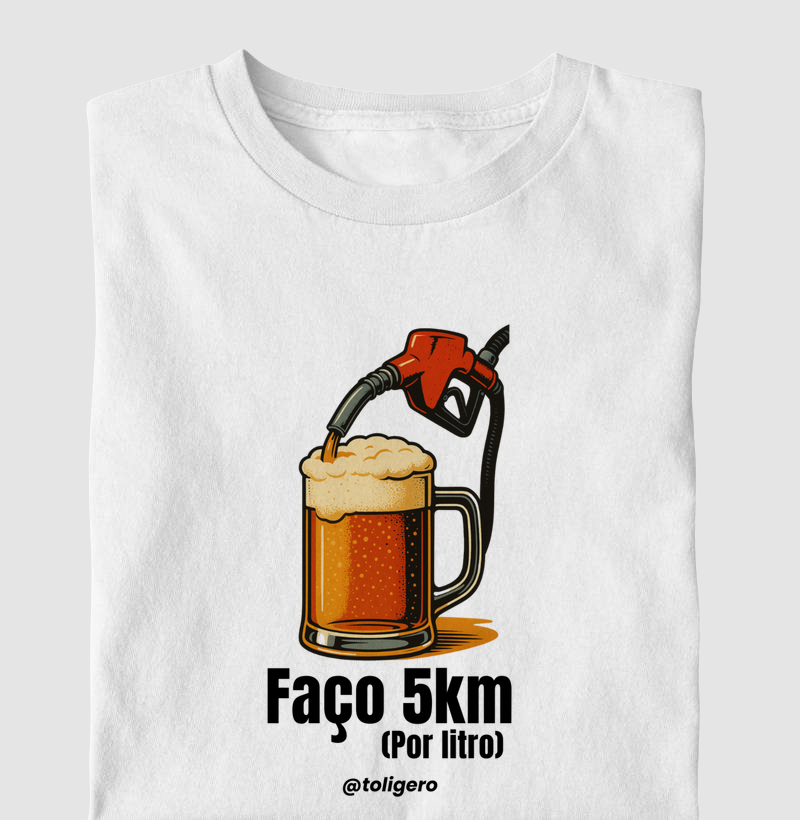 Faço 5km por litro!