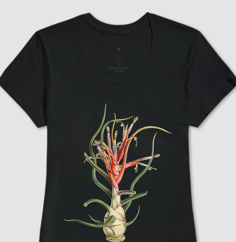 Camiseta Feminina Tillandsia bulbosa