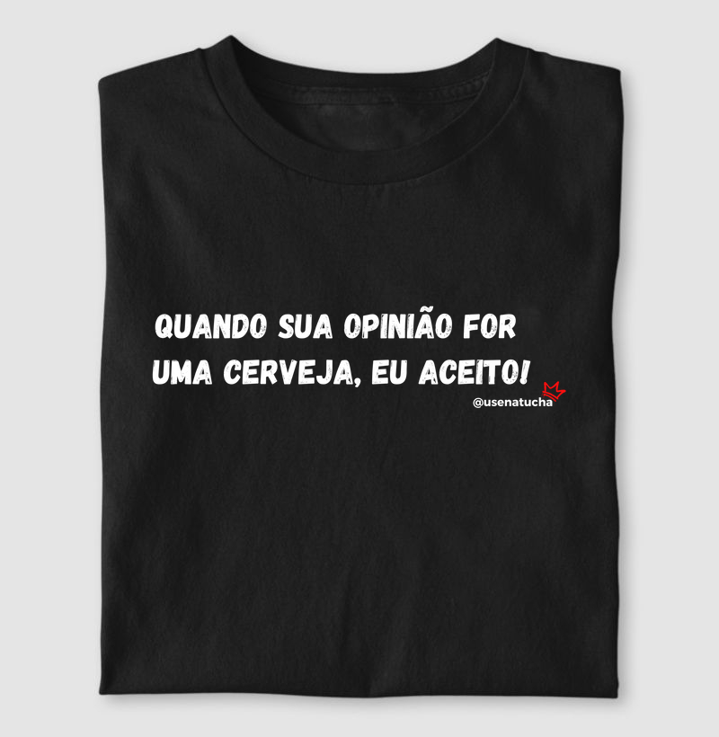 ACEITO SUA OPINIÃO