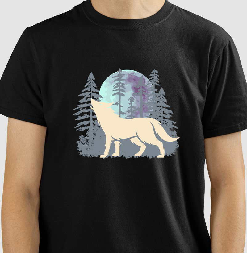Camiseta Lobo