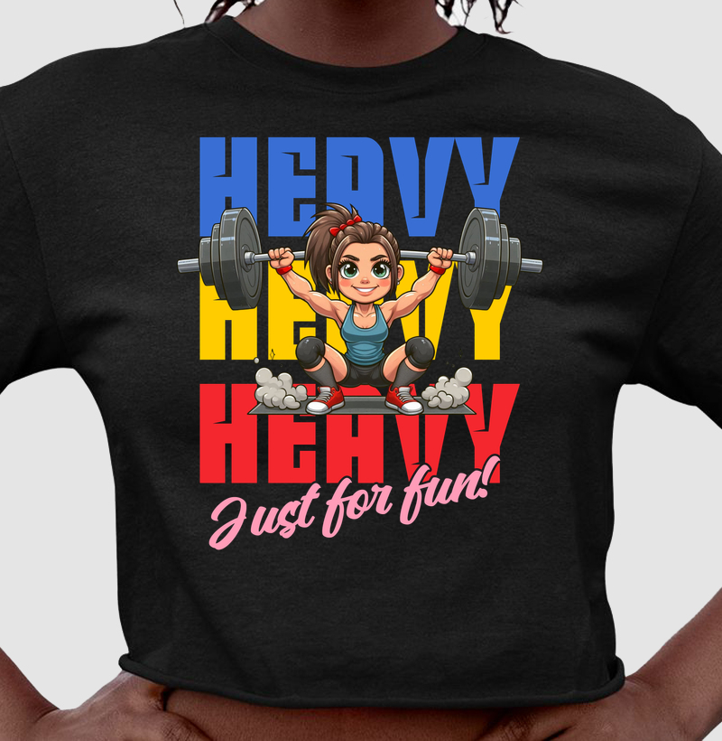Heavy - Girls Cropped