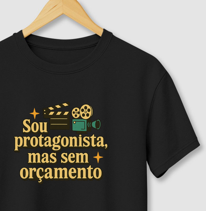 Sou protagonista, mas sem orçamento