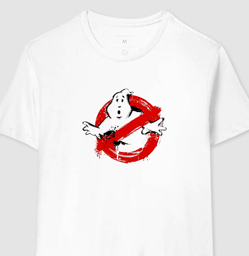 Estampa Ghostbusters Logo Retrô – Caça-Fantasmas