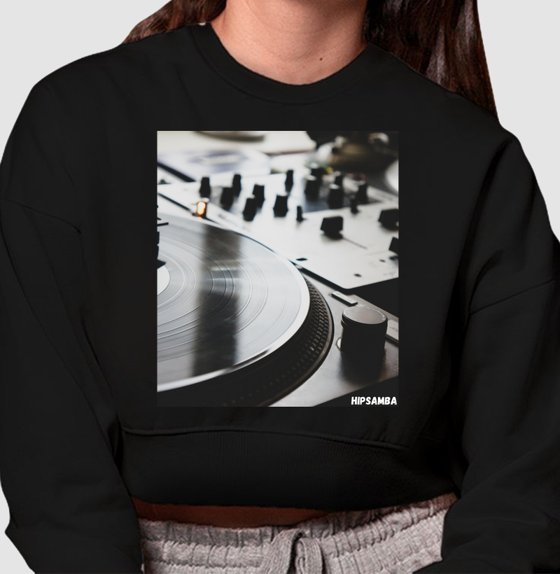 Cropped Oversized pic up 