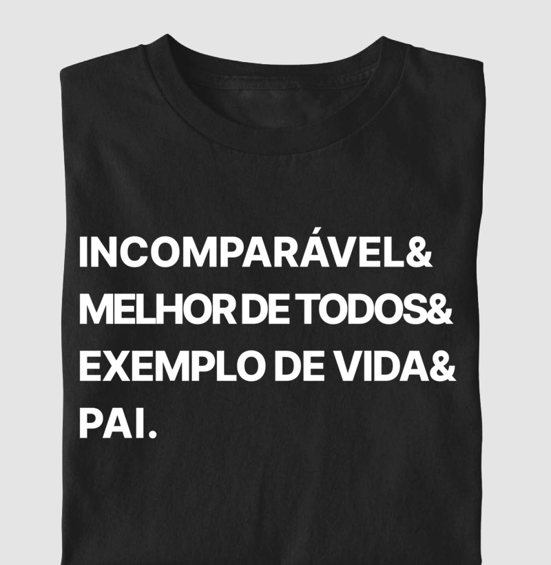 Camiseta Melhor de todos 