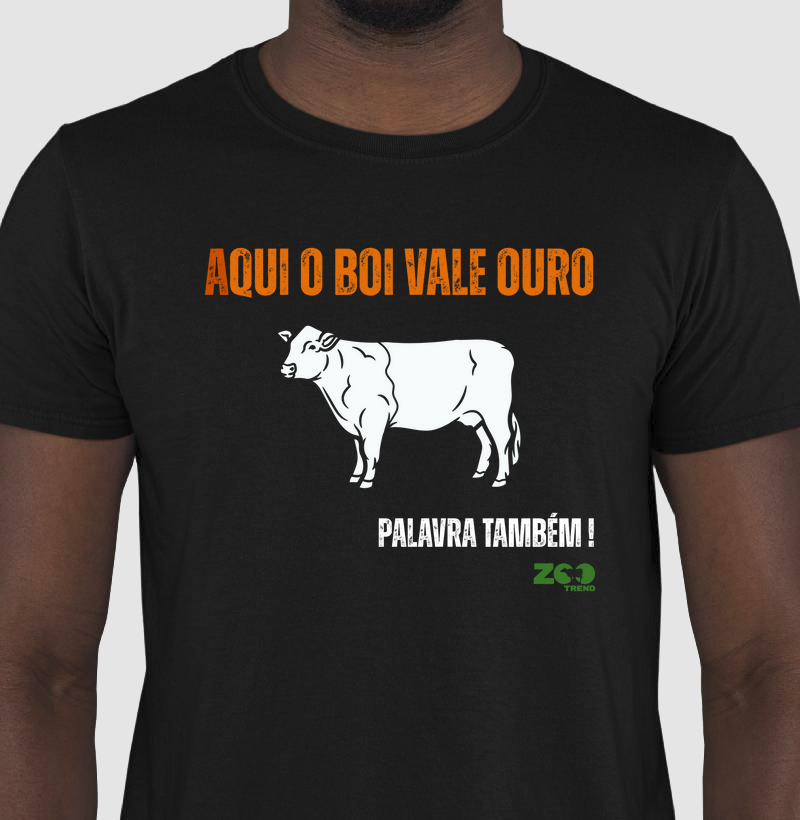 aqui o boi vale ouro e palavra também