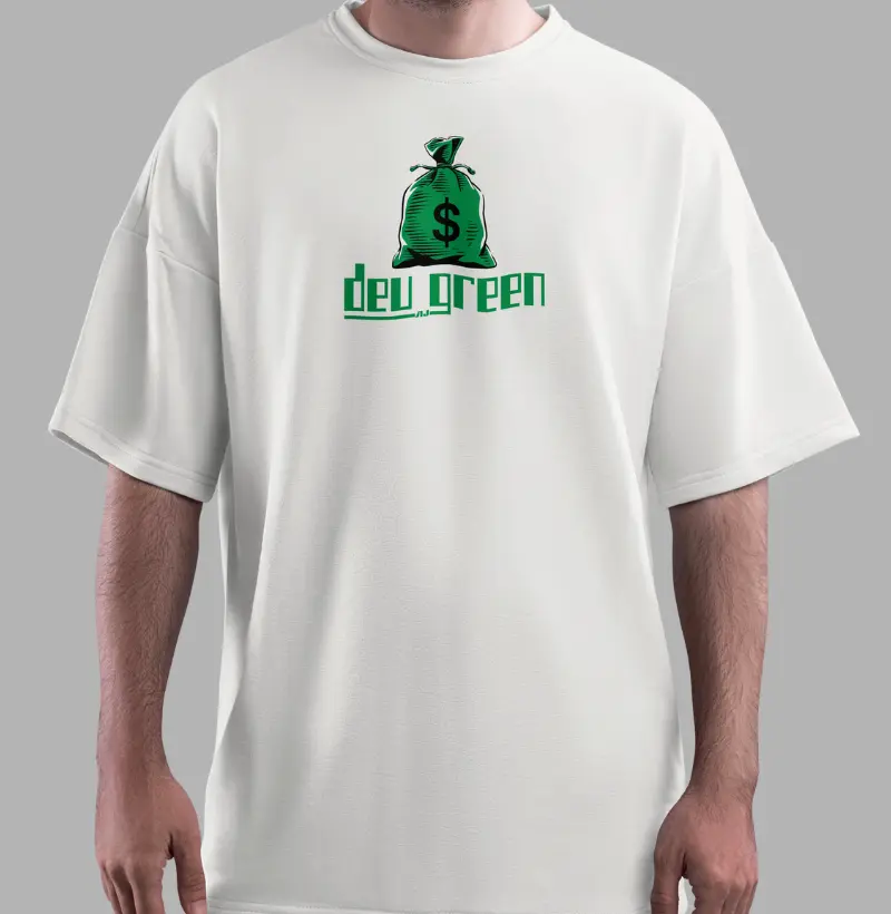 Deu Green Saco de Dinheiro