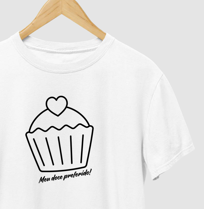T-shirt meu doce preferido
