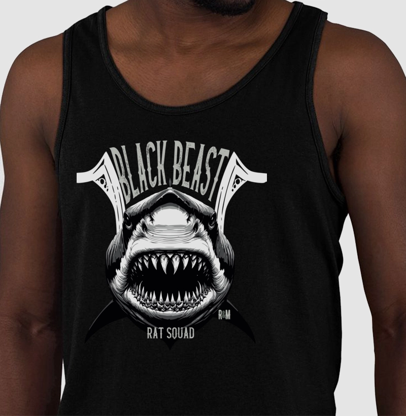 Black Beast - Rat Squad - Algodão Brasileiro