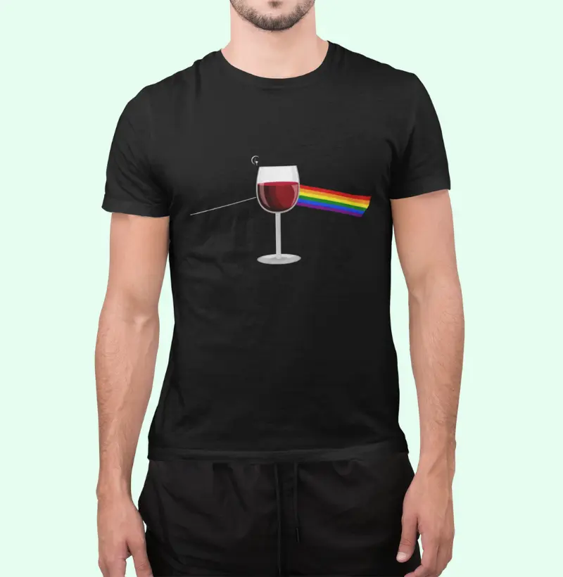 Camiseta Masculina Taça Arco íris