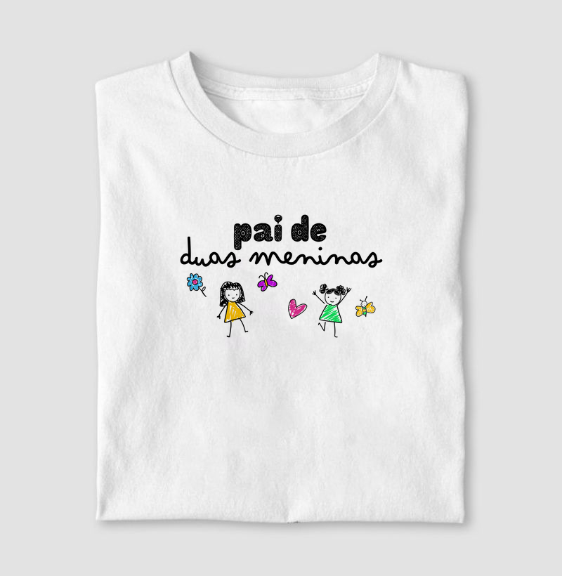 Pai de duas meninas