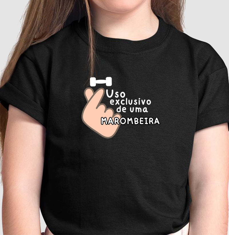 Uso exclusivo de uma marombeira