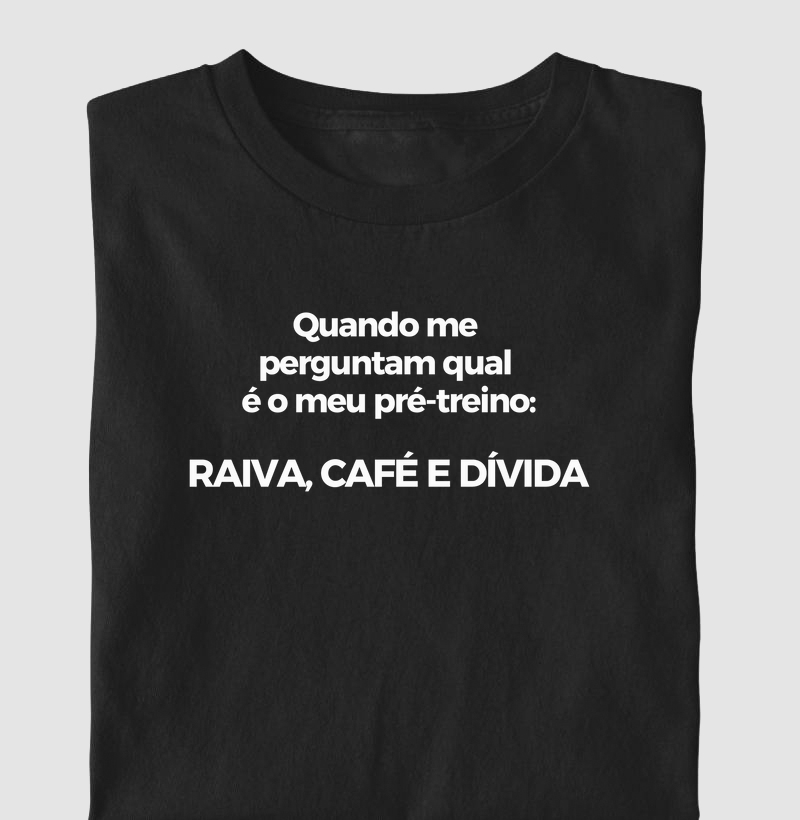Raiva, café e dívida