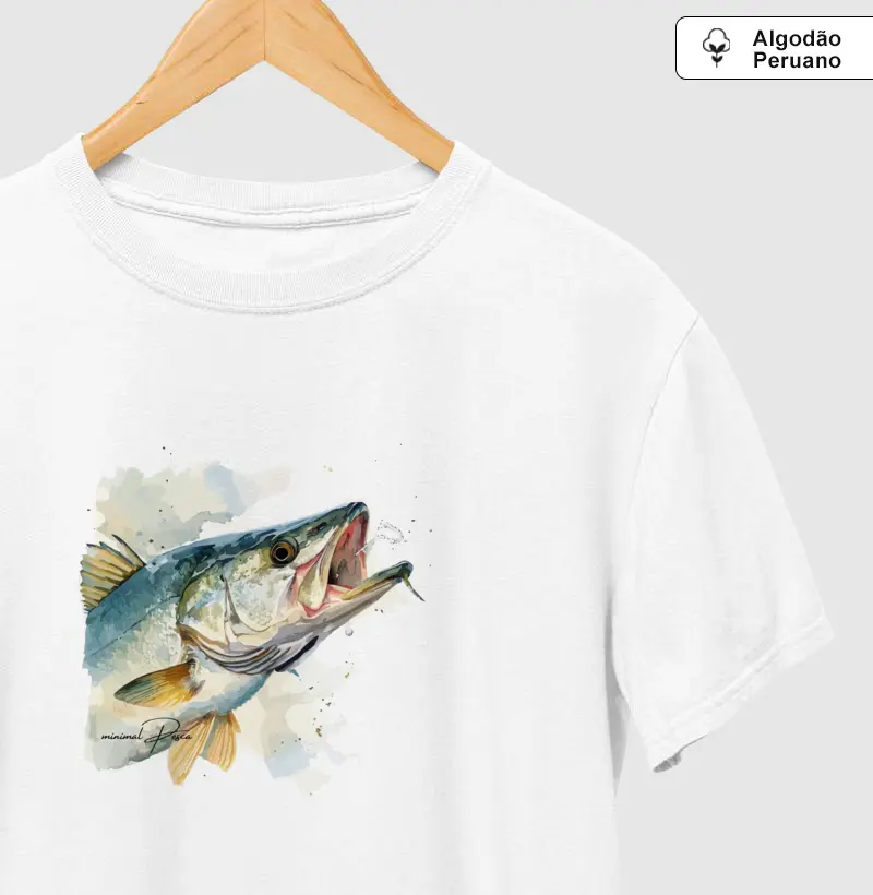 Camiseta Snook (Algodão Peruano)