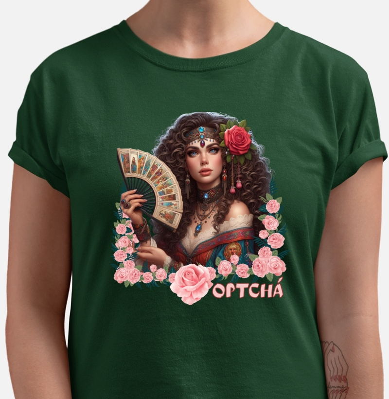 camiseta 100% Algodão - Cigana Dolores