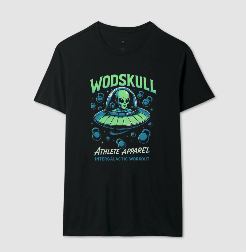 Camiseta Wodskull Treino Intergalático