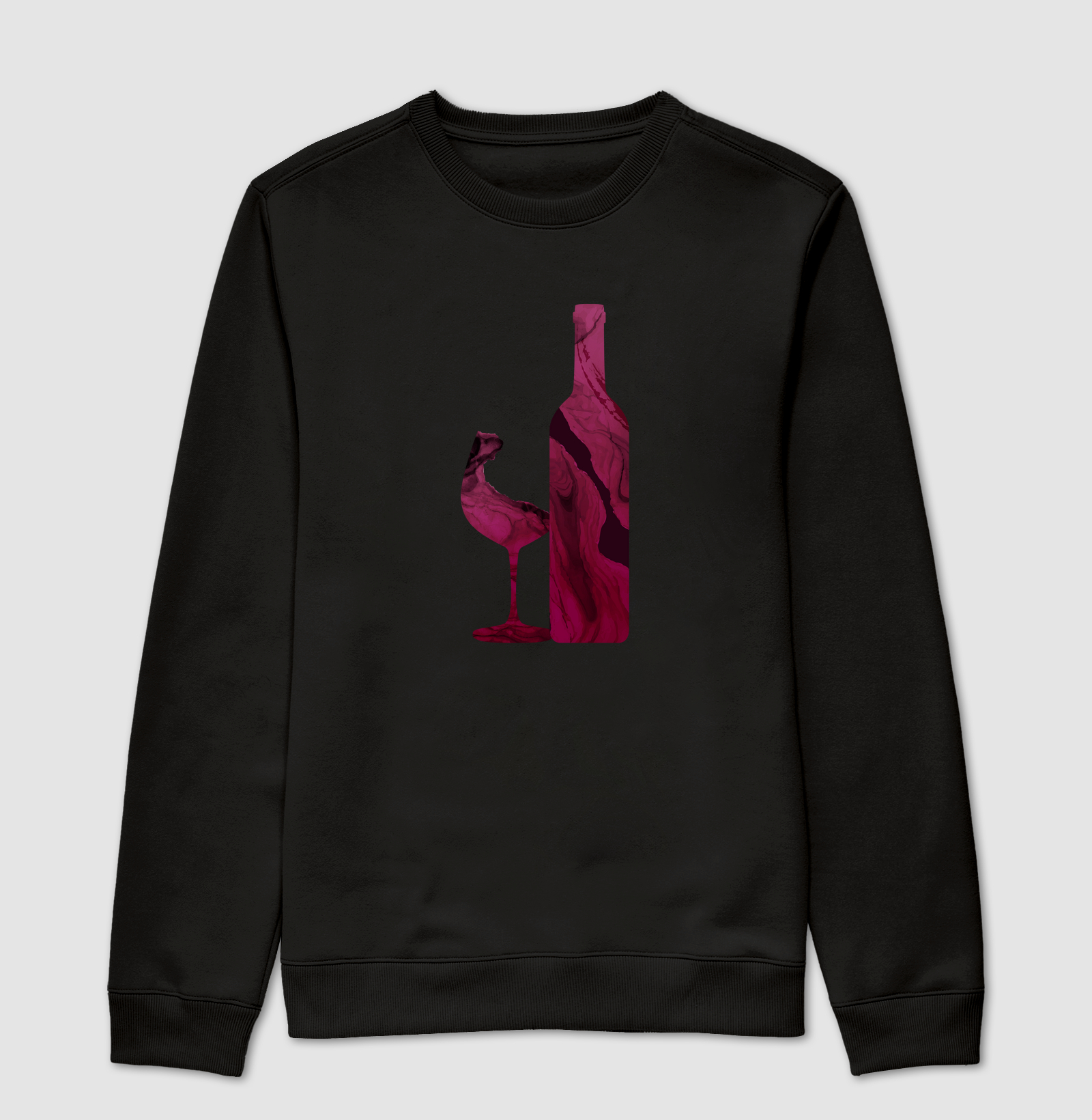 Camiseta Vinho Abstrato