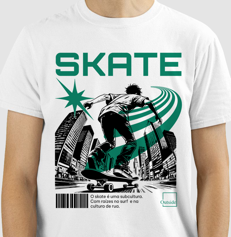 Camiseta - Skate Subcultura