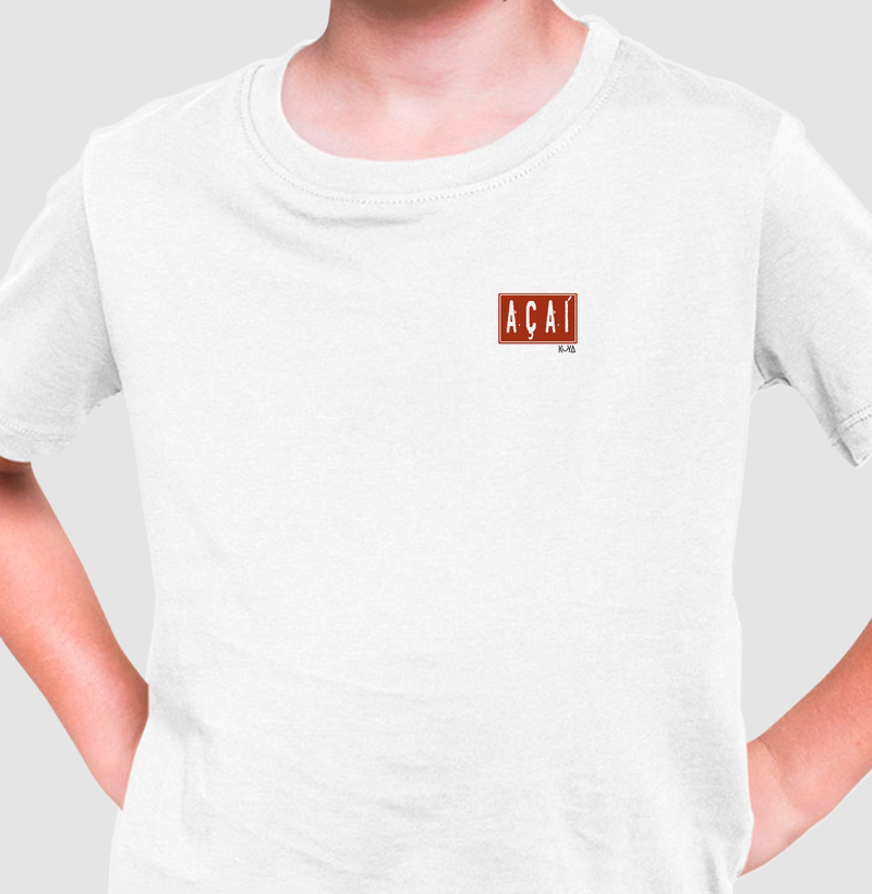 Placa Venda Açaí Mini Infantil