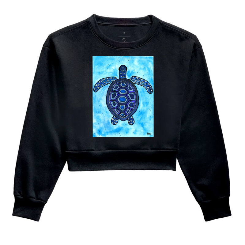 Tartaruga Azul 2.0 - Aquarela